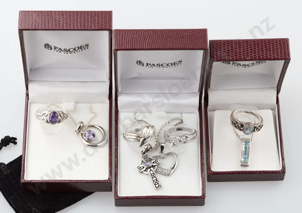 As New Silver & Crystal Jewellery Image 1++