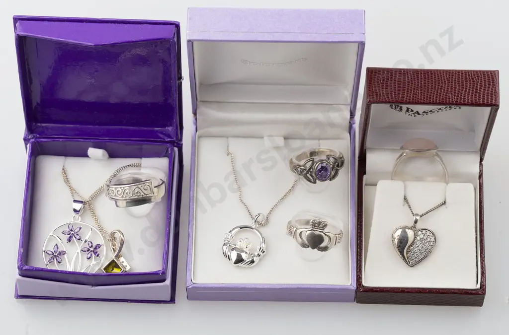 As New Silver & Crystal Jewellery Image 1++