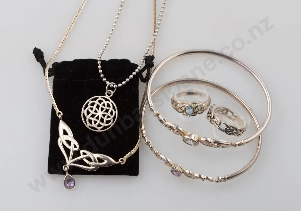 As New Silver & Crystal Jewellery Image 1++