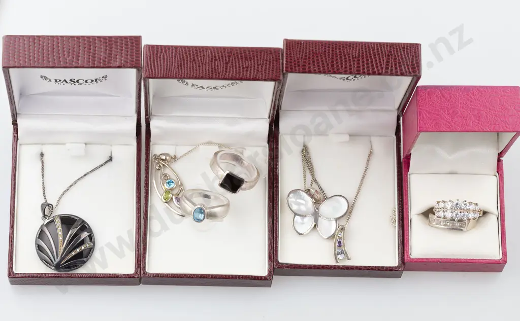 As New Silver & Crystal Jewellery Image 1++