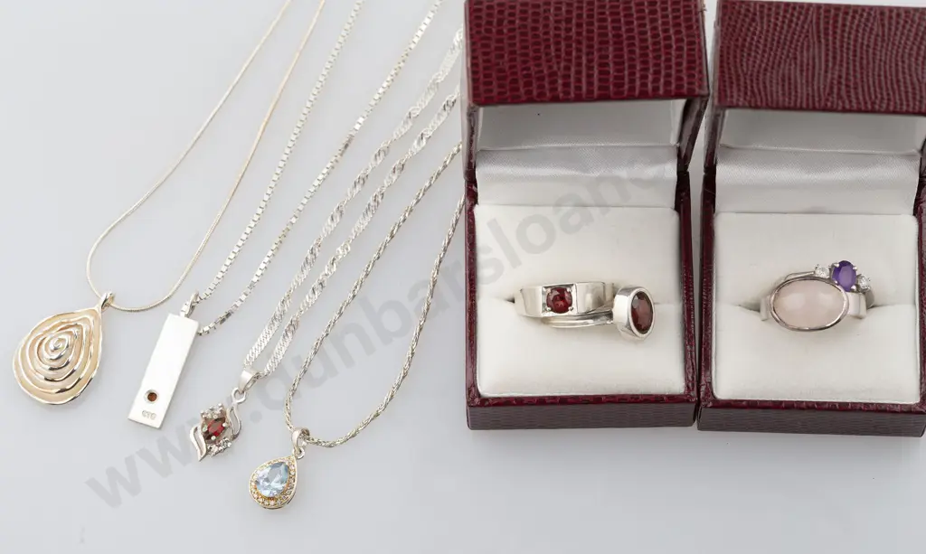 As New Silver & Crystal Jewellery Image 1++
