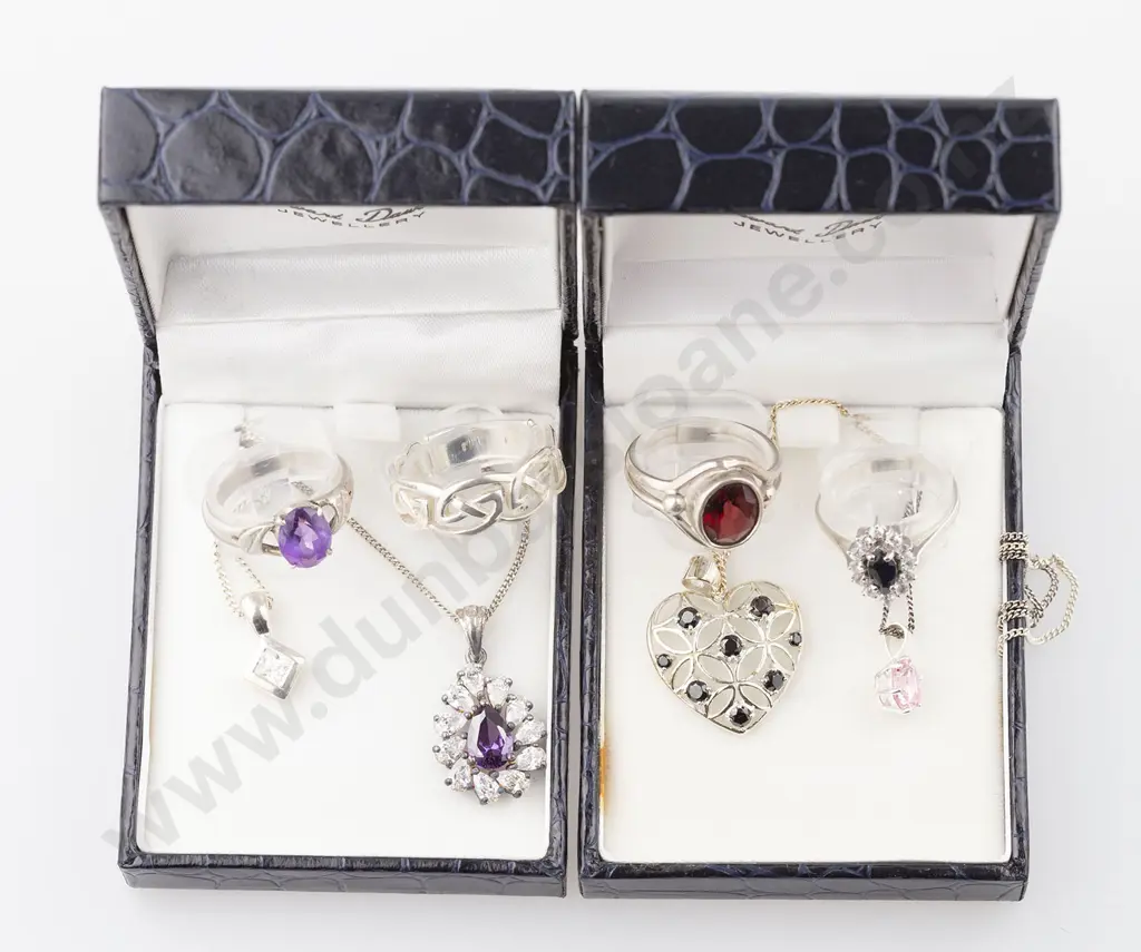 As New Silver & Crystal Jewellery Image 1++