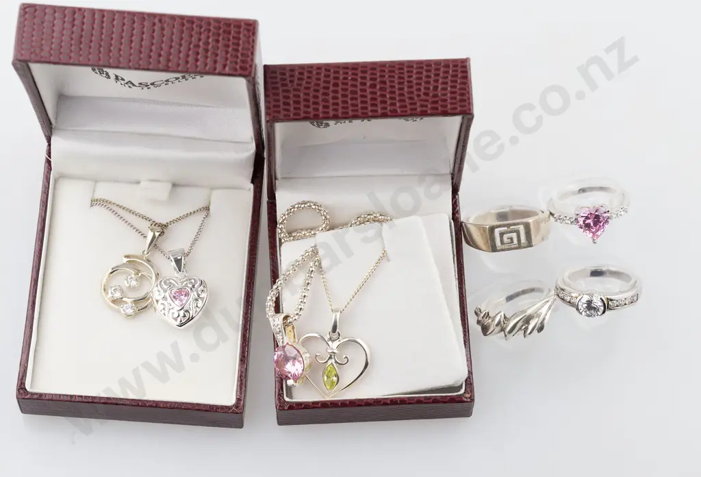 As New Silver & Crystal Jewellery Image 1++