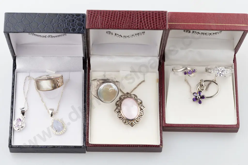 As New Silver & Crystal Jewellery Image 1++