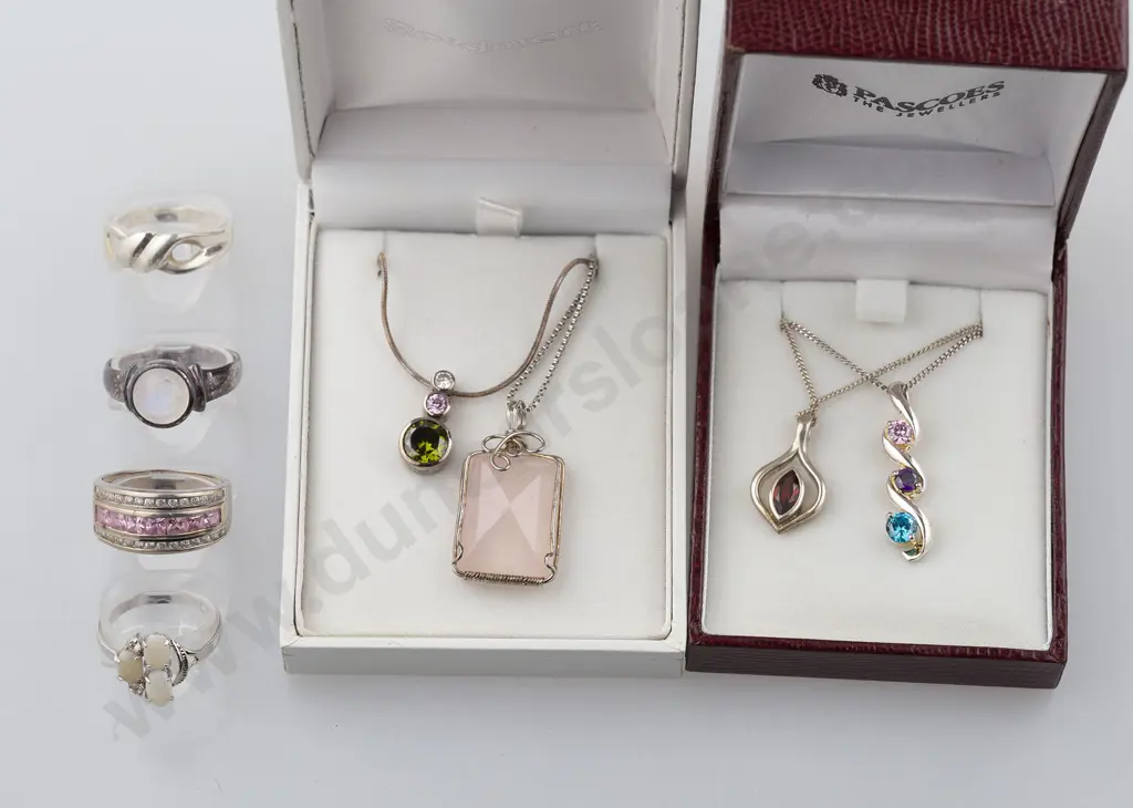 As New Silver & Crystal Jewellery Image 1++