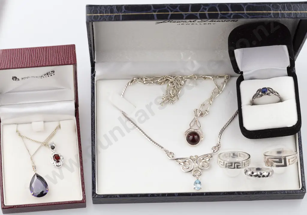 As New Silver & Crystal Jewellery Image 1++