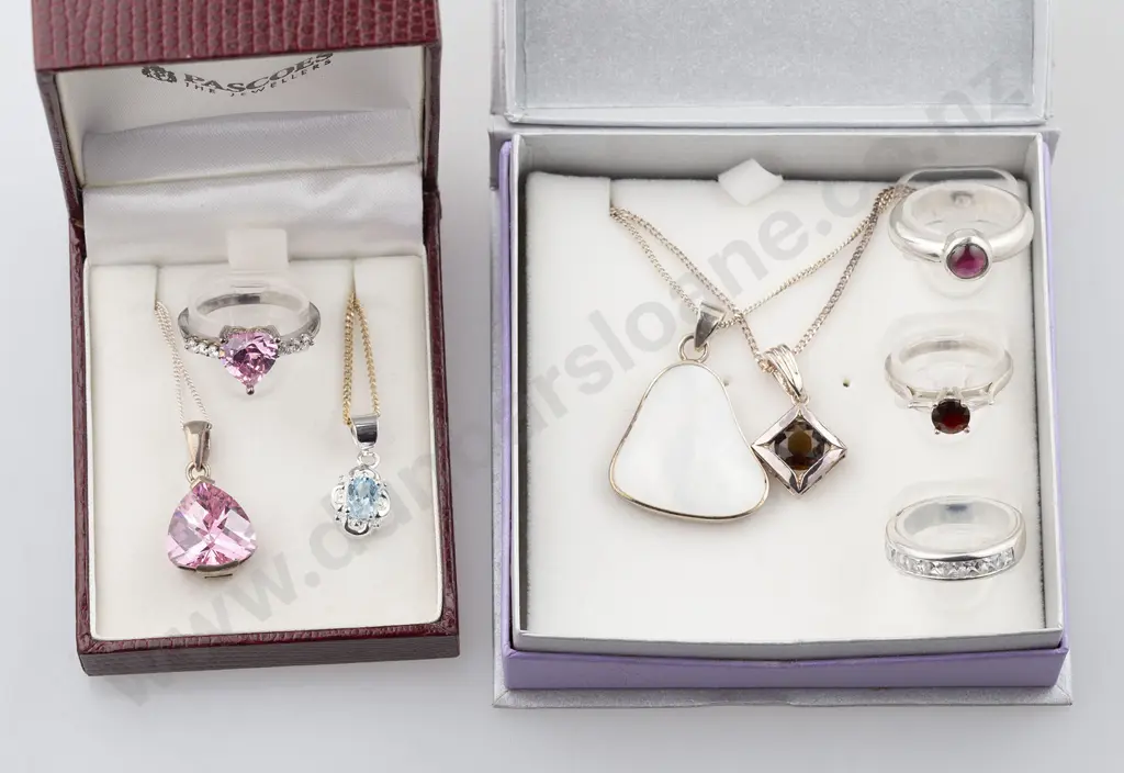 As New Silver & Crystal Jewellery Image 1++