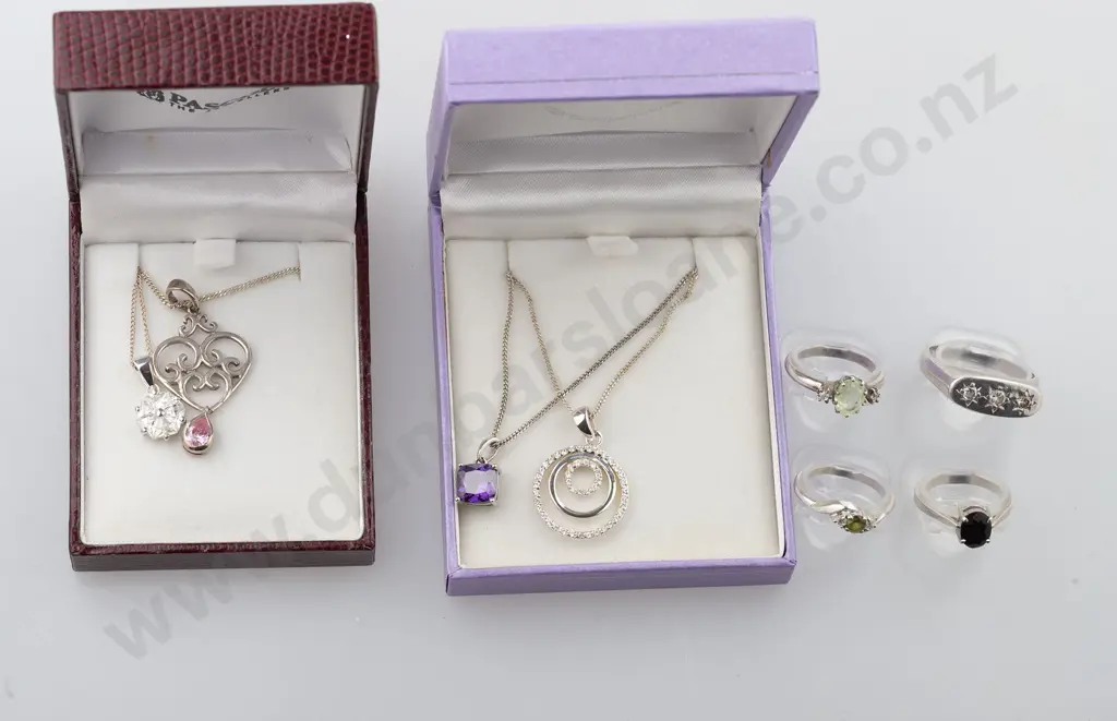 As New Silver & Crystal Jewellery Image 1++