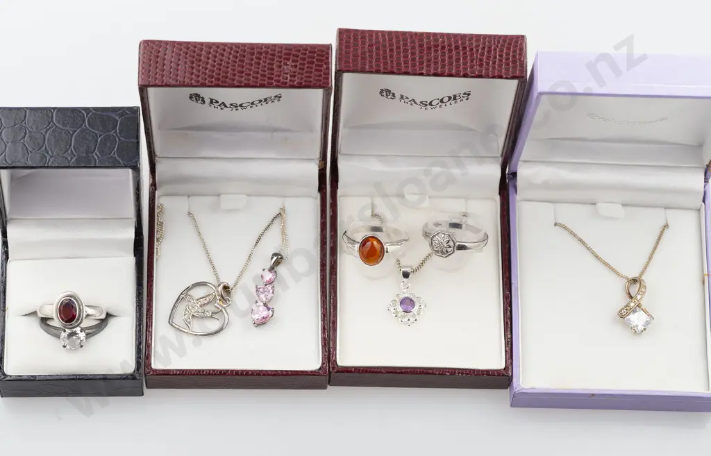 As New Silver & Crystal Jewellery Image 1++