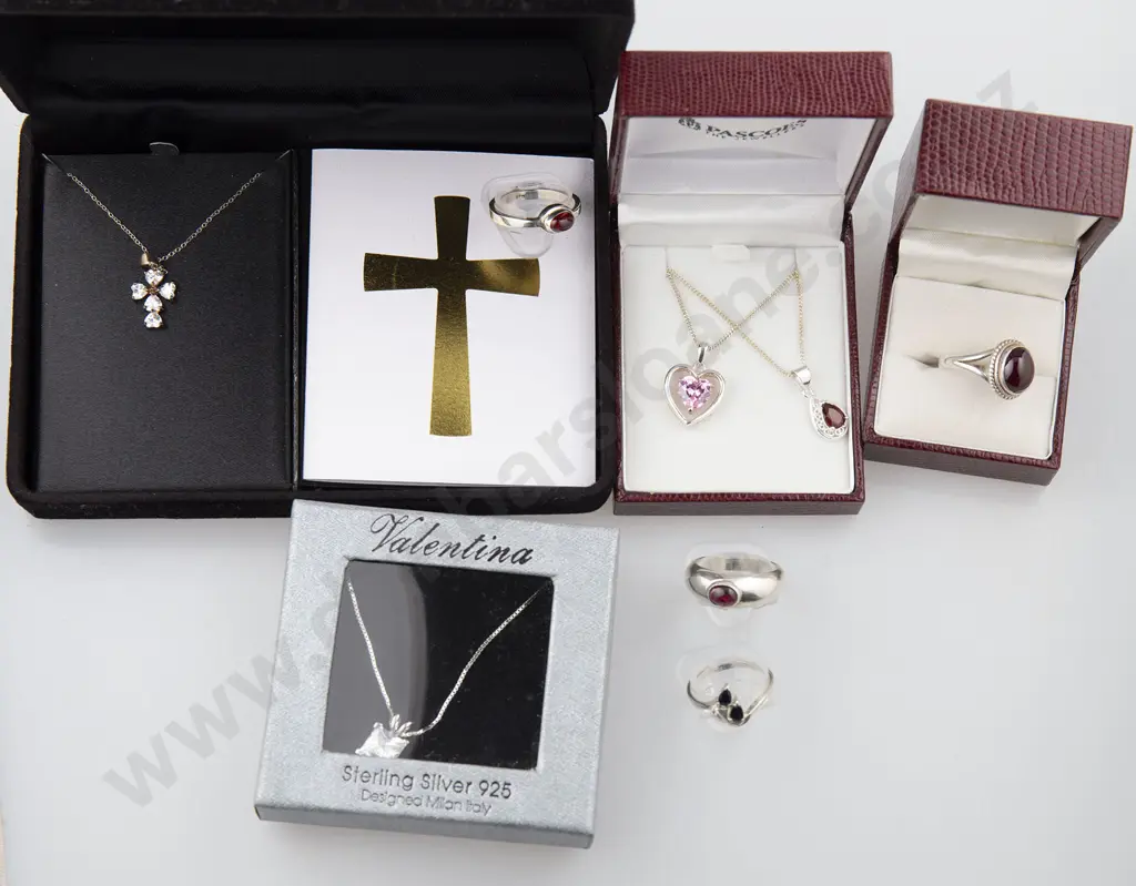 As New Silver & Crystal Jewellery Image 1++