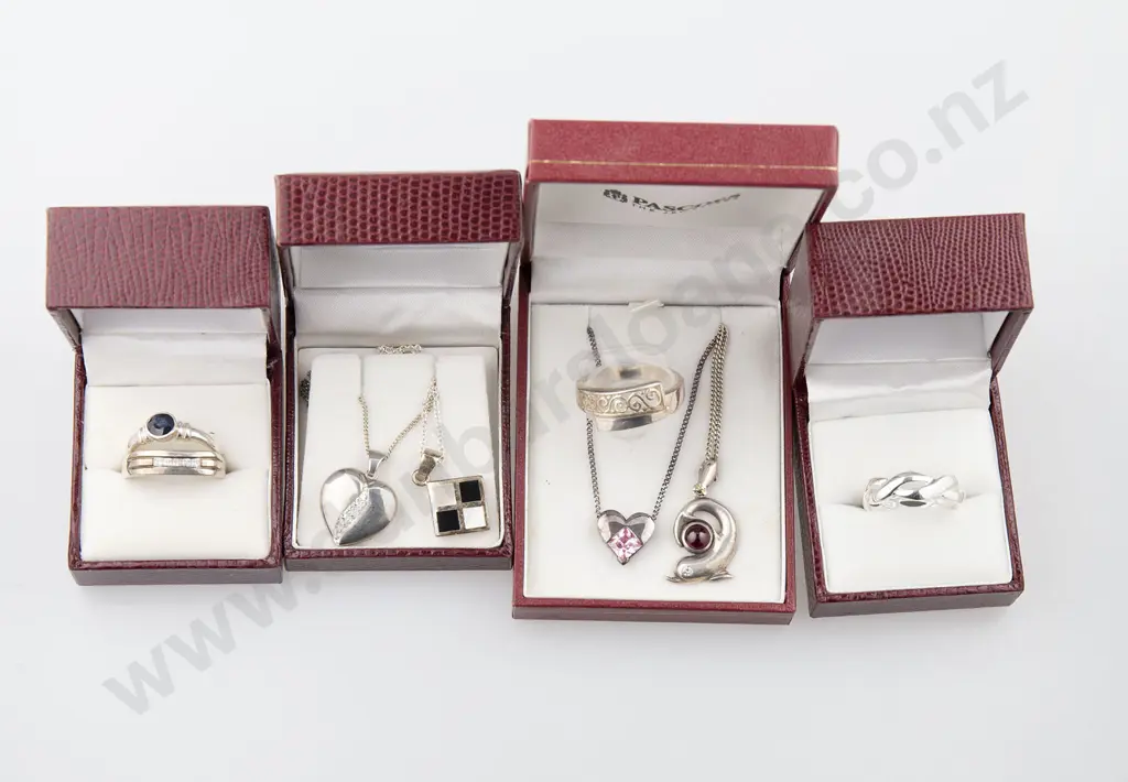 As New Silver & Crystal Jewellery Image 1++