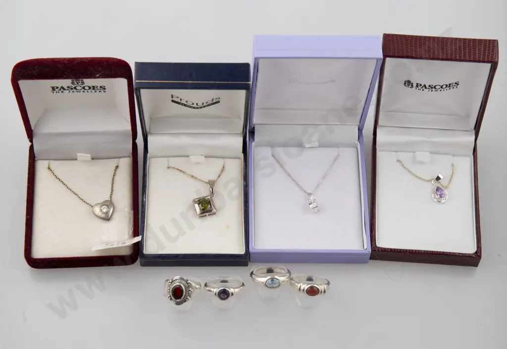 As New Silver & Crystal Jewellery Image 1++