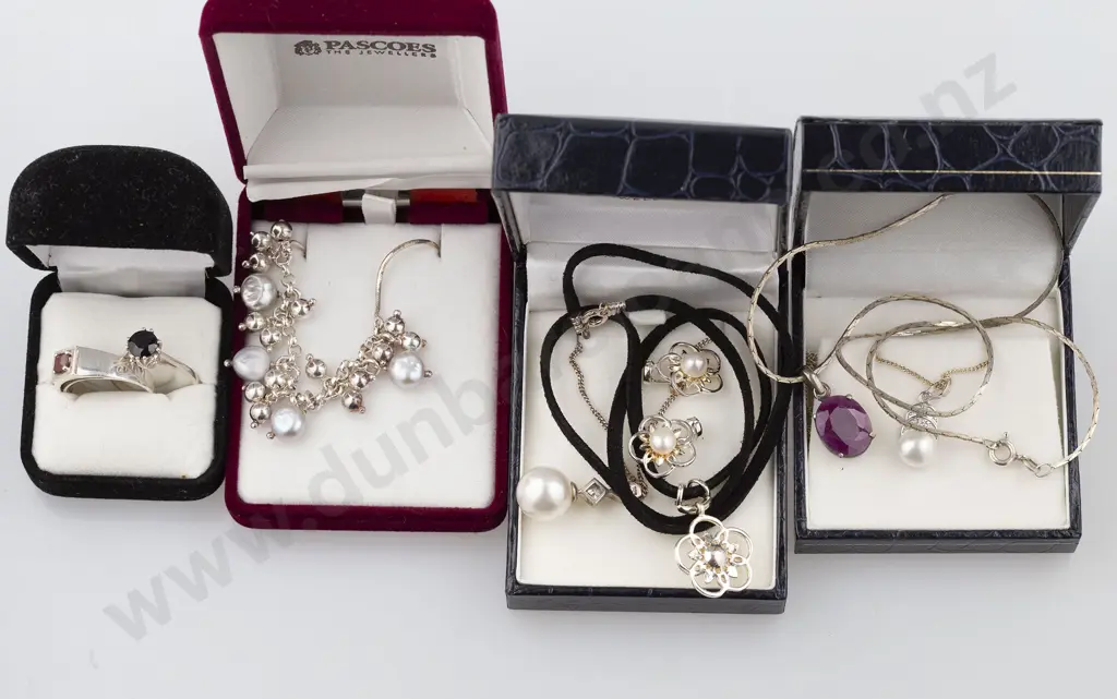 As New Silver & Crystal Jewellery Image 1++