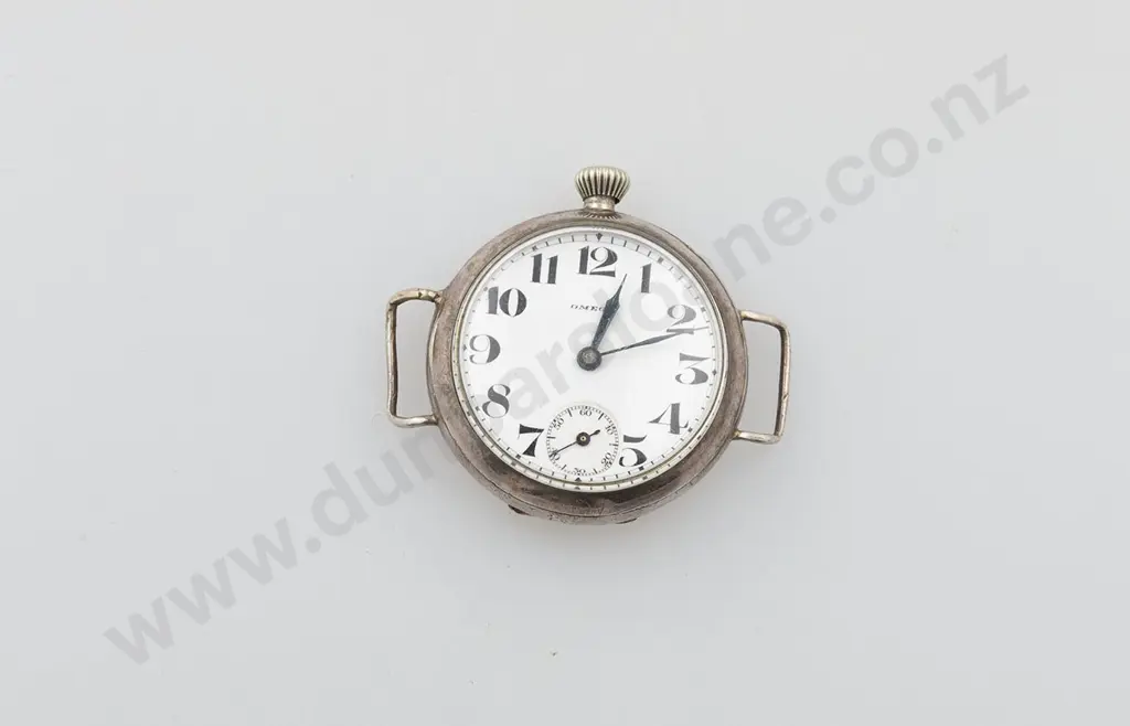 Vintage S/S Cased Omega Wrist Watch Image 1++