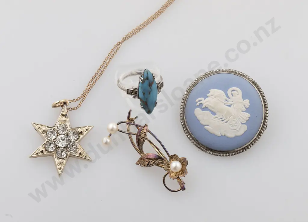 Diamond Paste Star Burst Pendant Image 1++