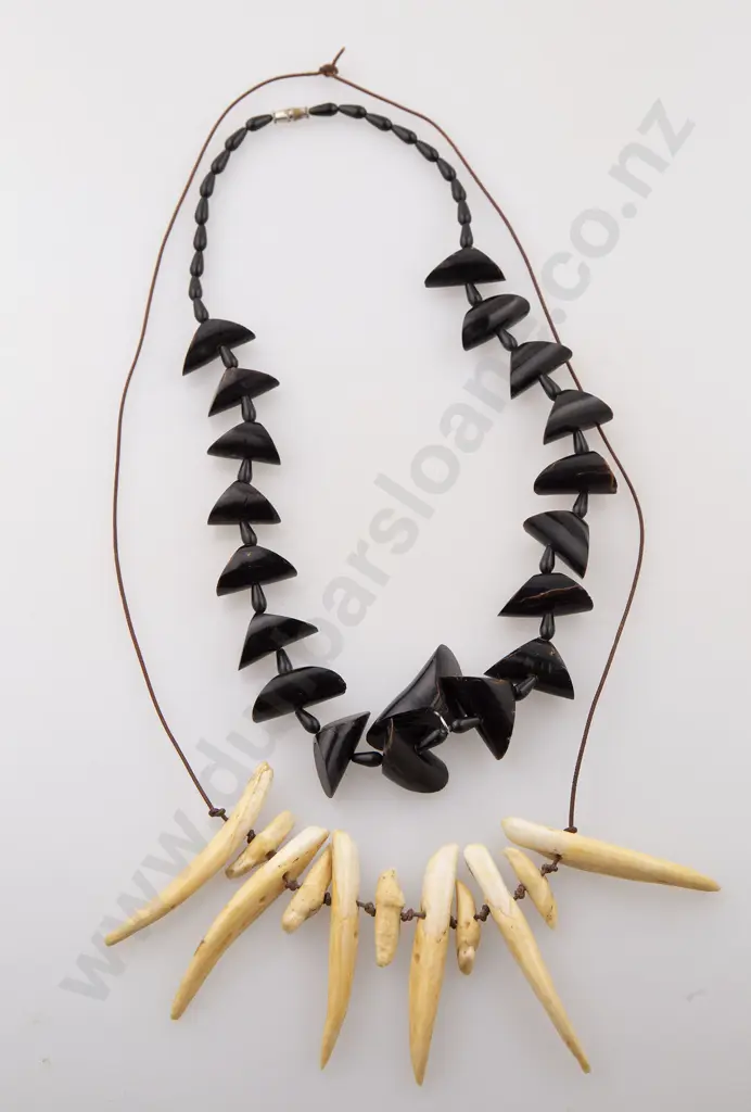 Pacific Black Coral Necklace Image 1++