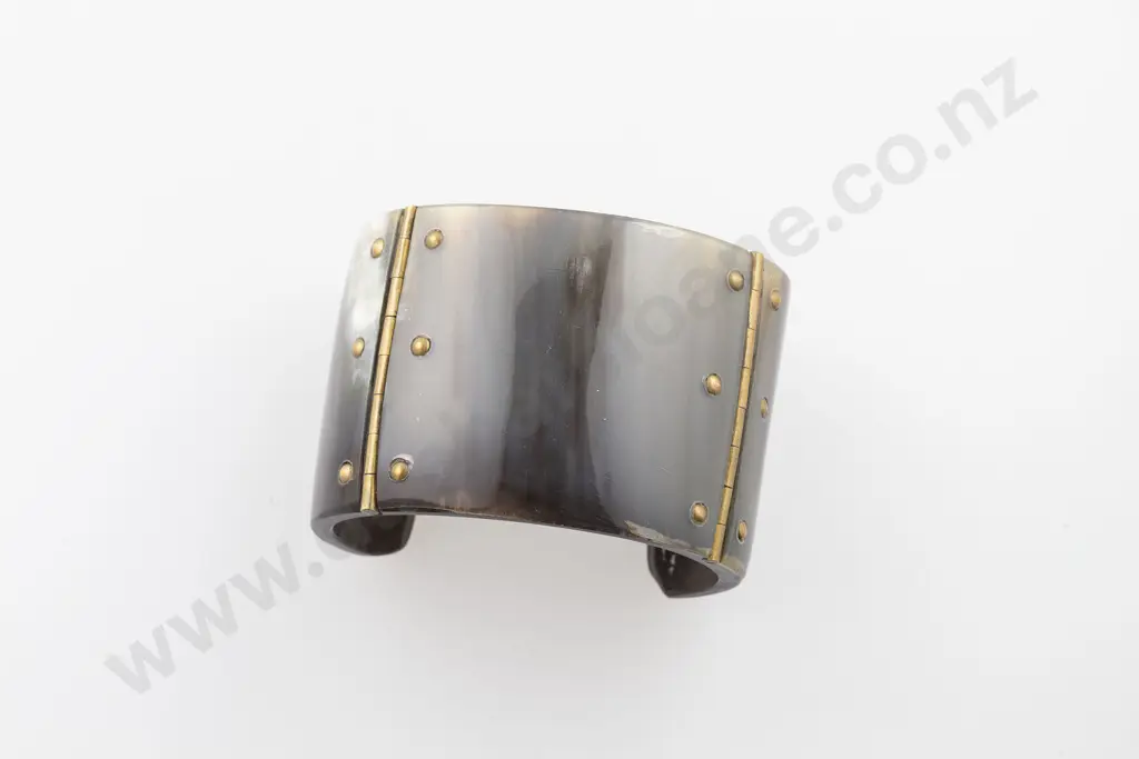 Wide Horn Bangle Image 1++