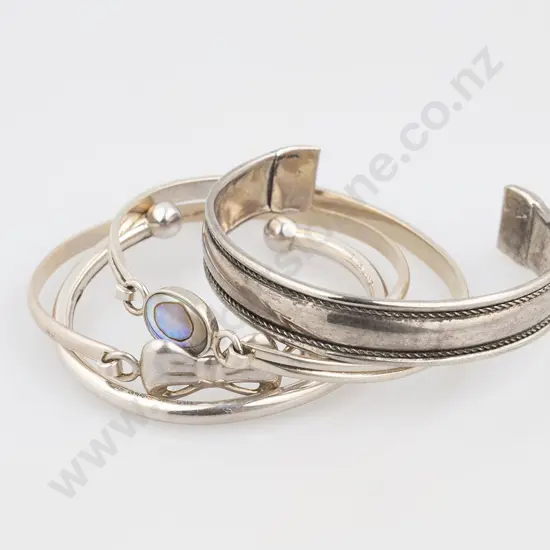 Four S/S Bangles