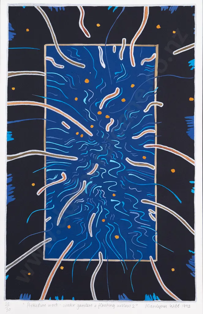 Marilynn Webb - Protection Work - Water Garden & Floating Willow 2 Image 1++
