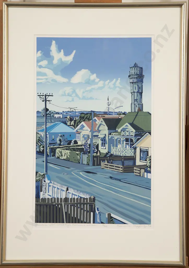 Marianne Muggeridge - Hawera from Ronald Hugh Morrison's Window Image 1++