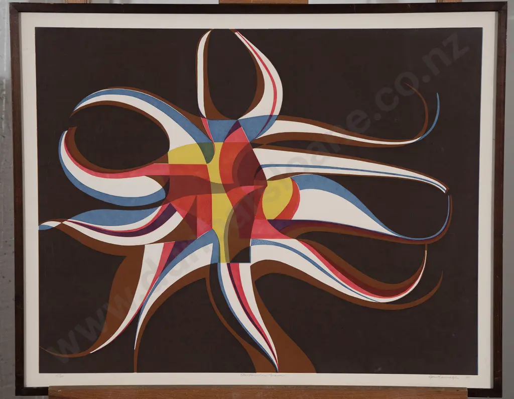 Don Ramage - Starform on Brown Image 1++
