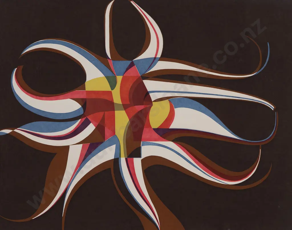 Don Ramage - Starform on Brown Image 1++