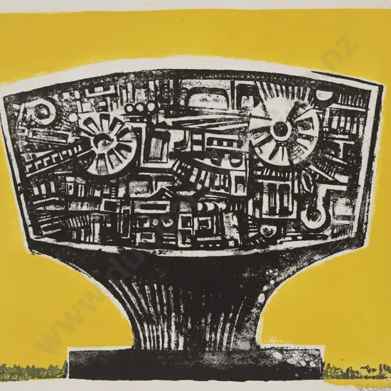 Roy Cowan - Sculpture in Yellow