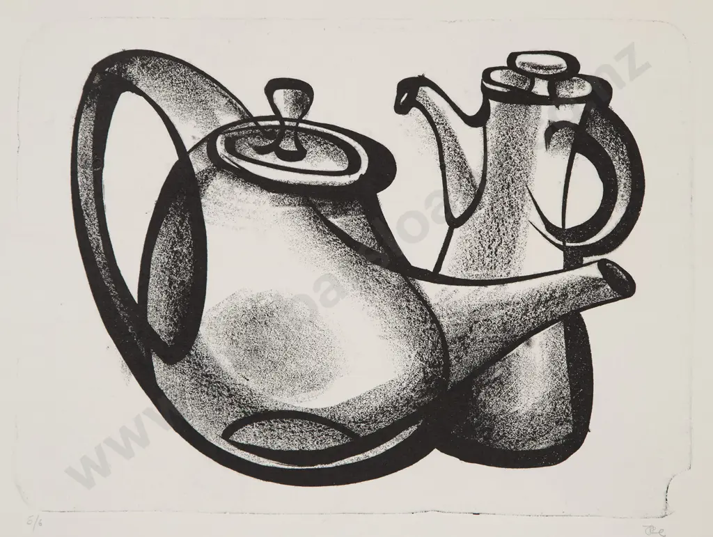 Roy Cowan - Coffee & Teapot Image 1++