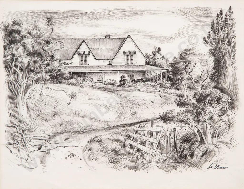Eric Lee-Johnson - Ludbrook House at Pakaraka Image 1++