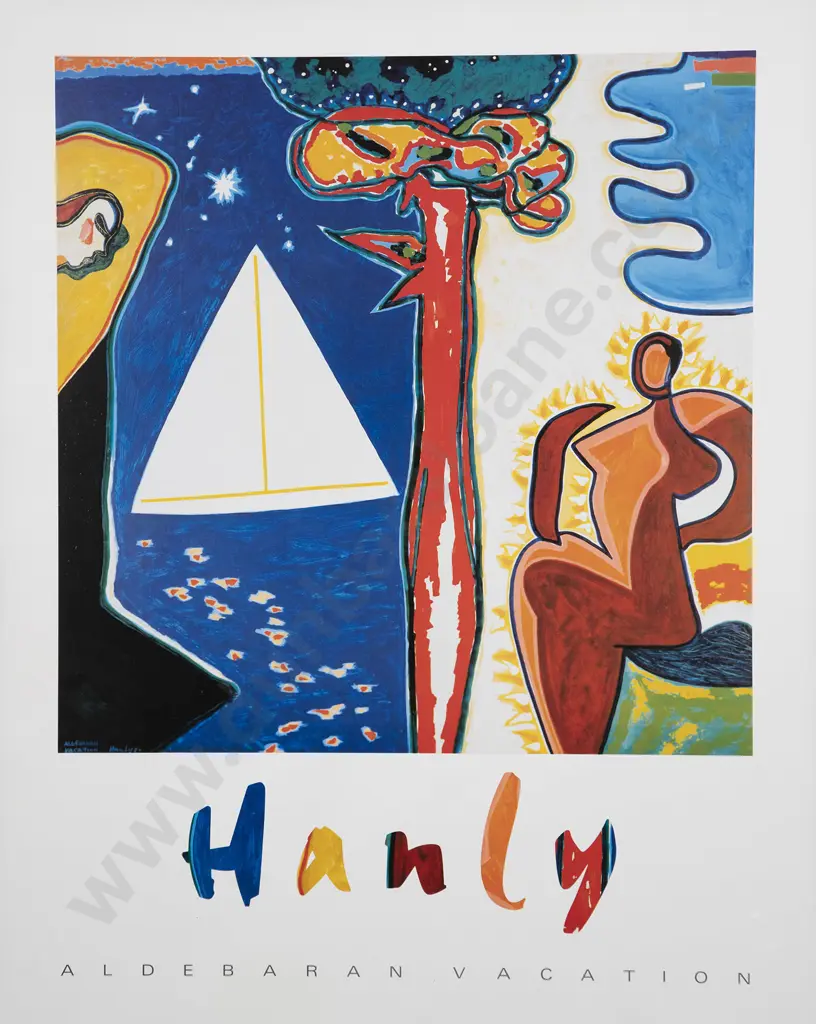 Pat Hanly - Aldebaran Vacation Poster Image 1++