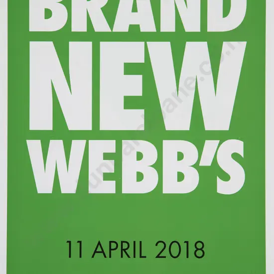Billy Apple - Brand New Webb's