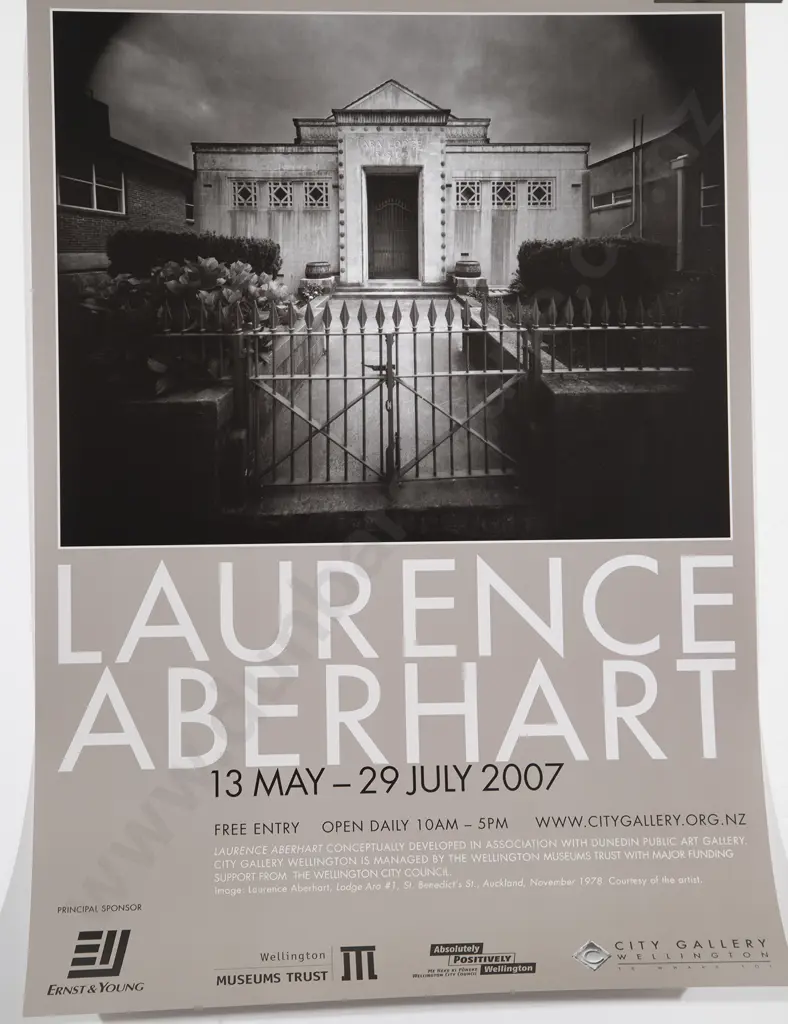 Laurence Aberhart - City Gallery Exhibition Posters (5) Image 1++
