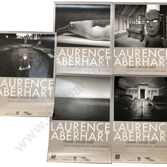 Laurence Aberhart - City Gallery Exhibition Posters (5)