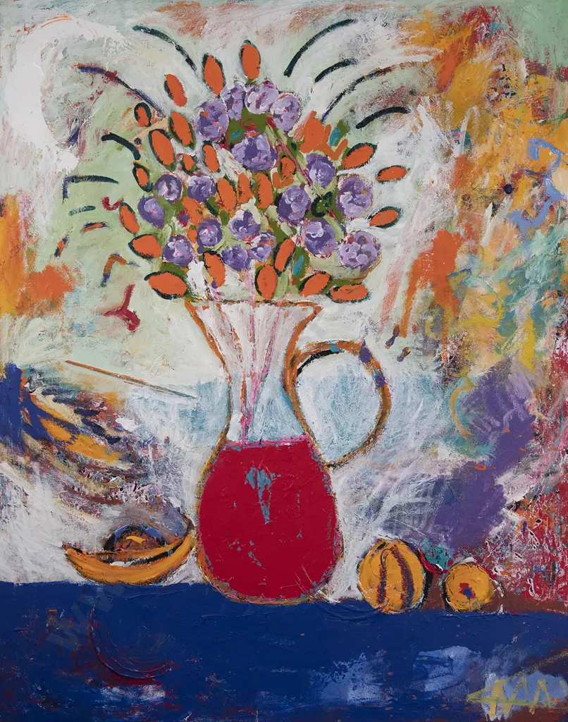 Tim Hackett - Untitled (Floral Still LIfe) Image 1++