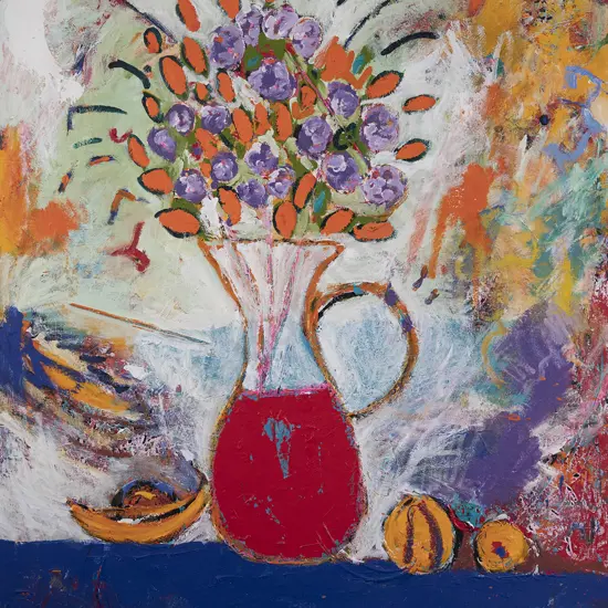 Tim Hackett - Untitled (Floral Still LIfe)
