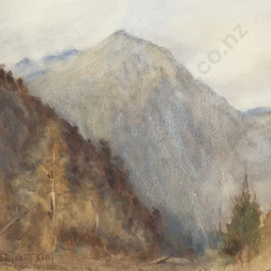 Annie Elizabeth Kelly (1877-1946) - Untitled Landscape