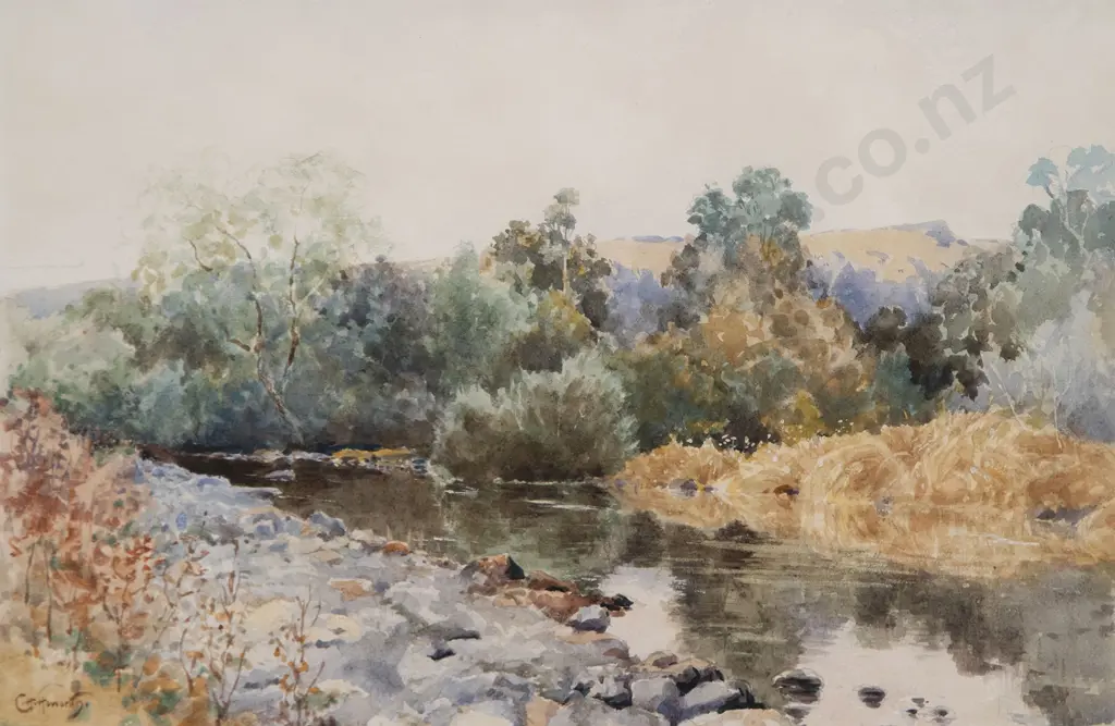 Charles H Howorth - Turakina River (Wanganui) Image 1++