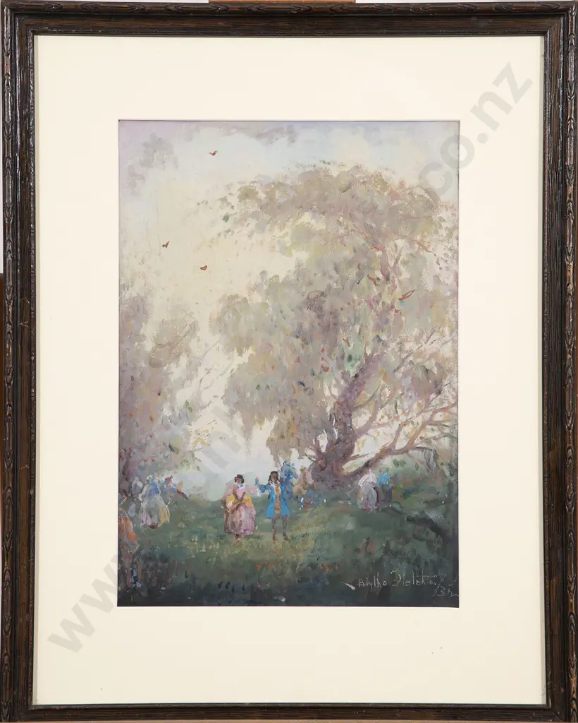 Blythe Fletcher - Untitled (Figures in a Landscape) Image 1++