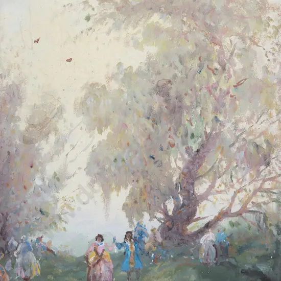 Blythe Fletcher - Untitled (Figures in a Landscape)