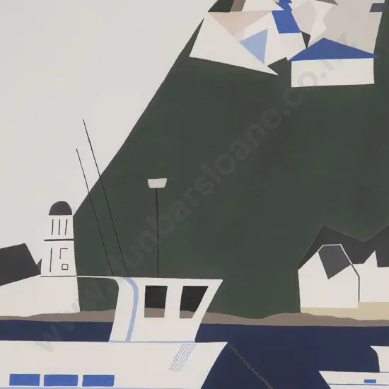 Susan Thomas - Untitled (Boats in Island Bay)