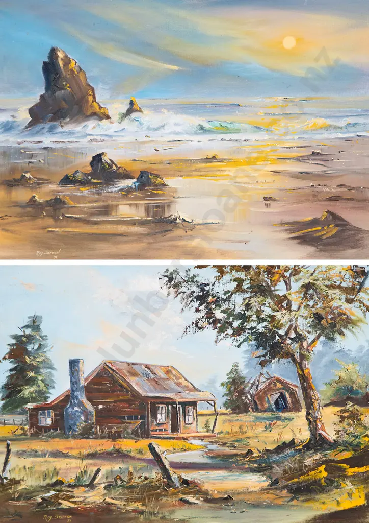 Roy Sefton - Untitled Coastal Landscape & other (2) Image 1++