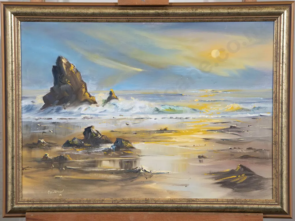 Roy Sefton - Untitled Coastal Landscape & other (2) Image 1++