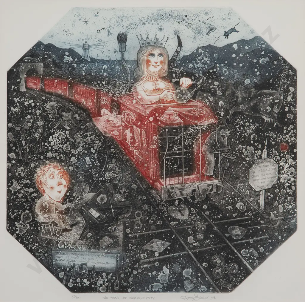 Gary Tricker - The Train of Serendipity Image 1++