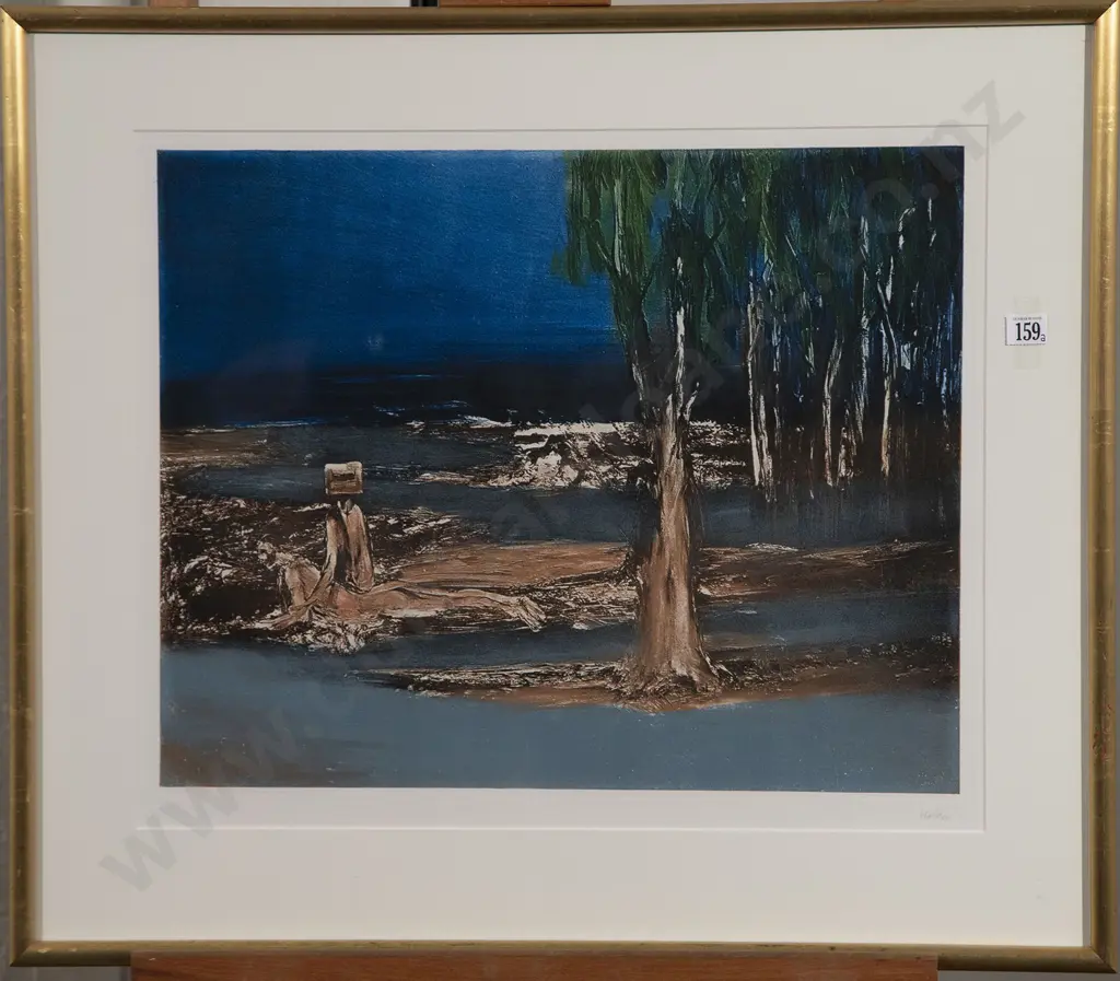 Sidney Robert Nolan (Australian) - Kelly with Wounded Figure Image 1++