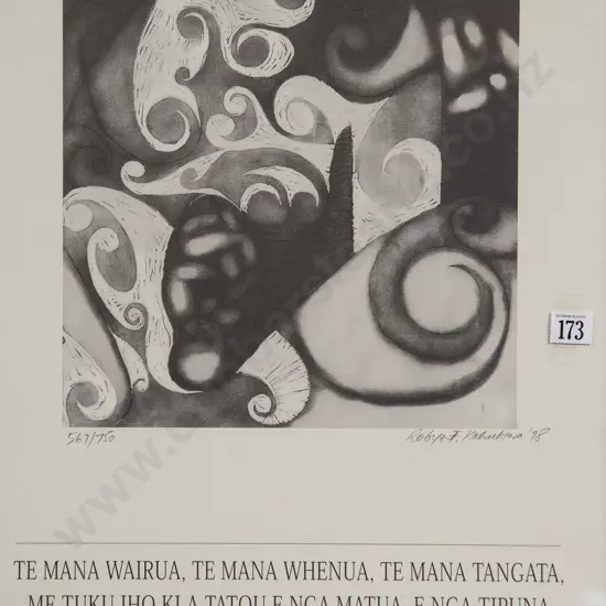 Robyn Kahukiwa - Te Mana Wairua... Poster