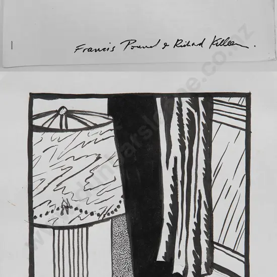 Dick Frizzell - drawing & Francis Pound & Richard Killeen text (2)