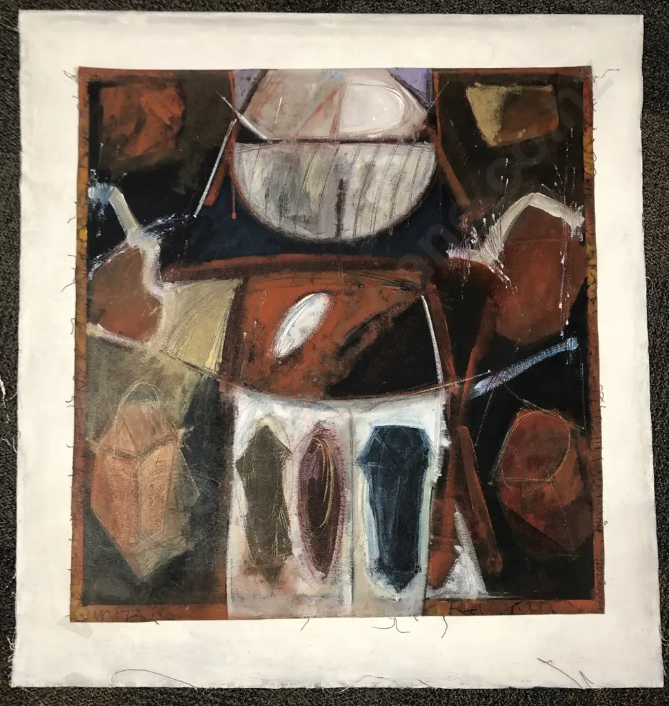 Claudia Bell-Pearson - Untitled (Abstract Composition) Image 1++