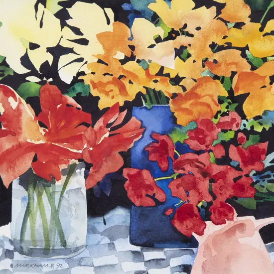 Philip Markham - Untitled (Floral Still Life)