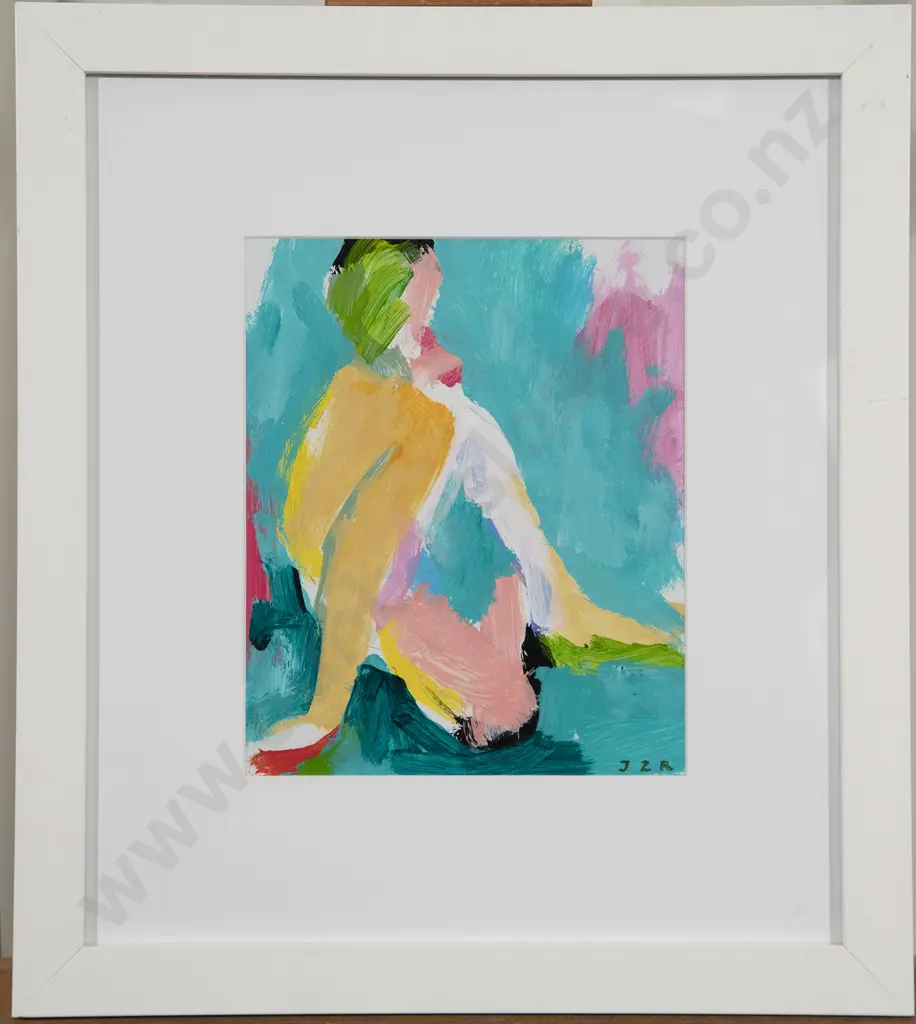 Lindsay Crooks - Construction Site & John Z Robinson - Seated Nude (2) Image 1++