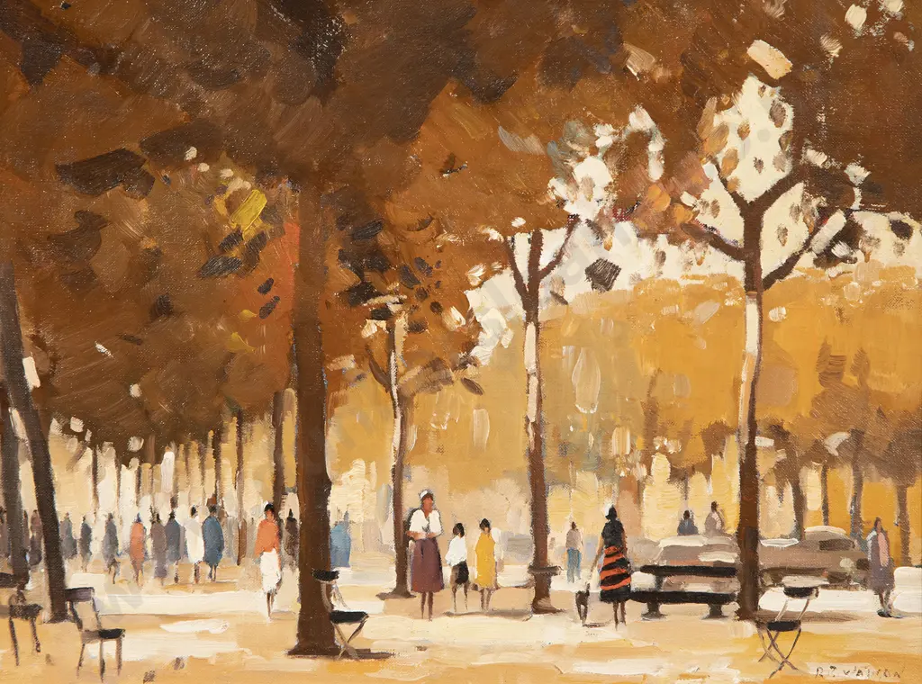 R B Watson - Autumn Champs Elysees Image 1++